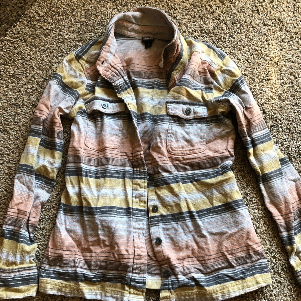 Thick Patagonia flannel, size 0!